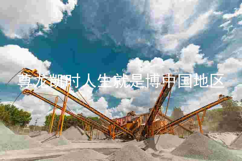 尊龙凯时人生就是博中国地区
